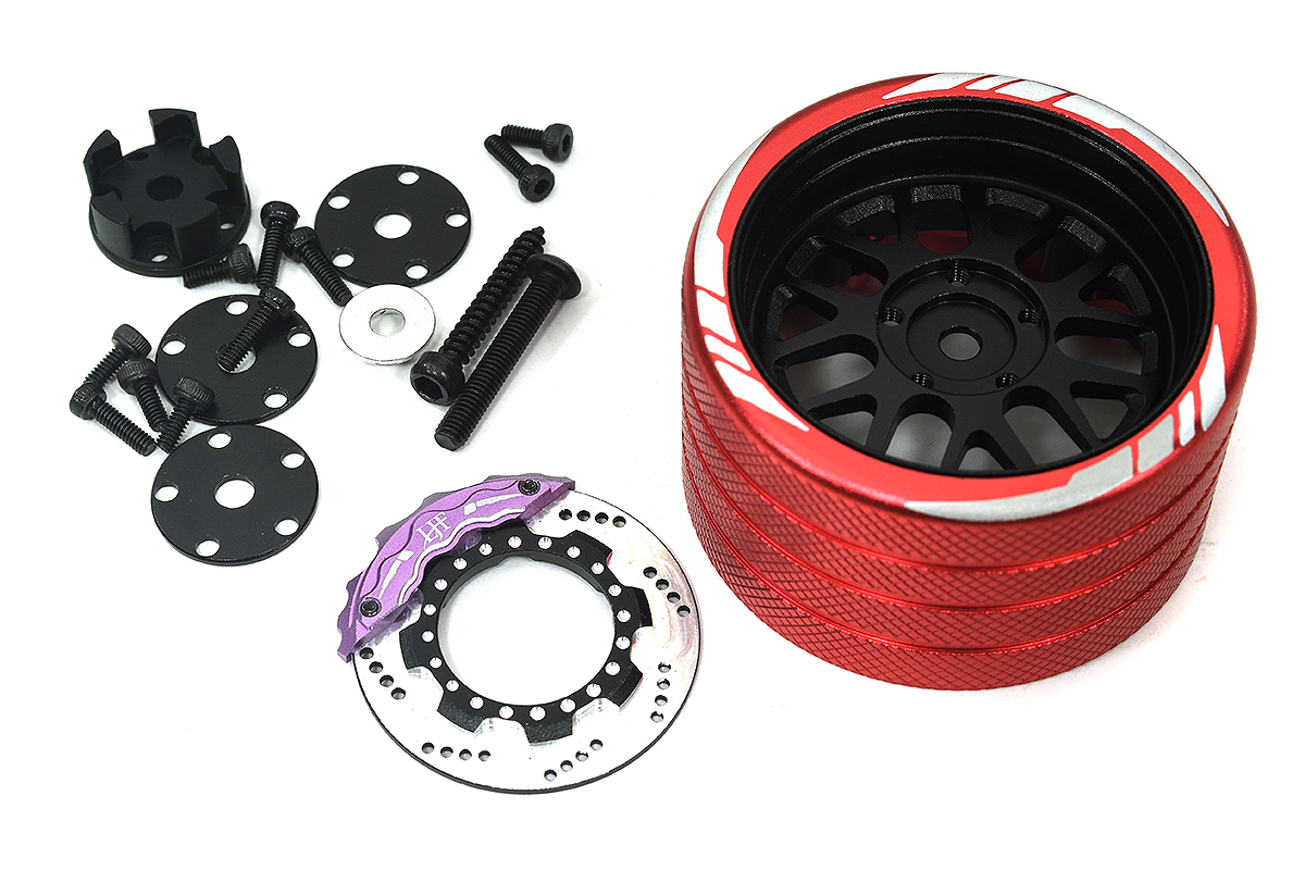 C33903 Alloy 14 Spoke Silver Steering Wheel Upgrade for Flysky NB4 Controller - Image 1