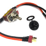 High Current On/Off ESC Power Switch with T-Plug Connector for RC Boat