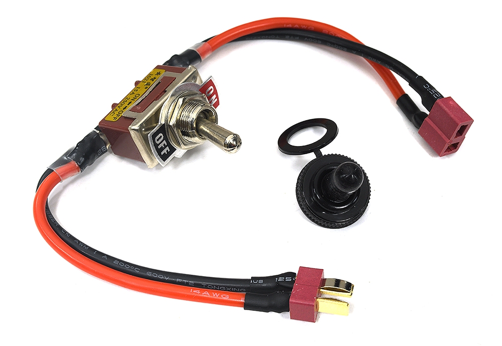 C33910 High Current On/Off ESC Power Switch with T-Plug Connector for RC Boat - Image 1