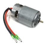 12VDC High Speed 550 Size Drive Motor with Round Output Shaft