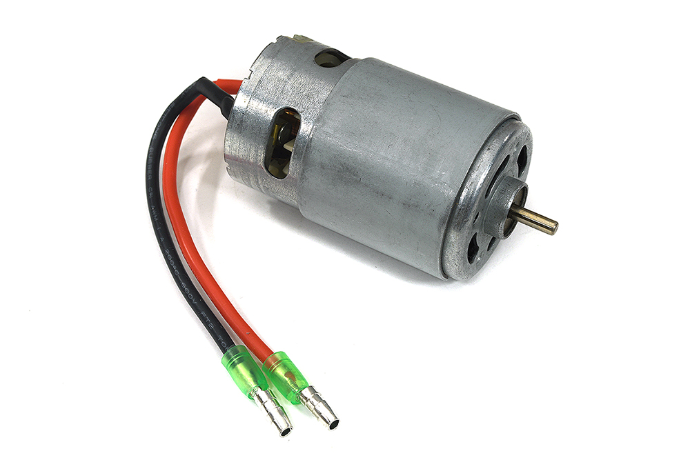 C33914 12VDC High Speed 550 Size Drive Motor with Round Output Shaft - Image 1
