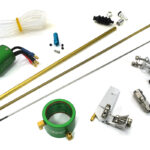 High-Performance 3.18mm Flex Shaft Drive Kit with 50mm Rudder, 30mm Prop, 2835 3