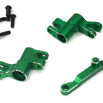 7075 Alloy Green Steering Bell Crank Set Upgrade for Traxxas Mini Maxx 10743