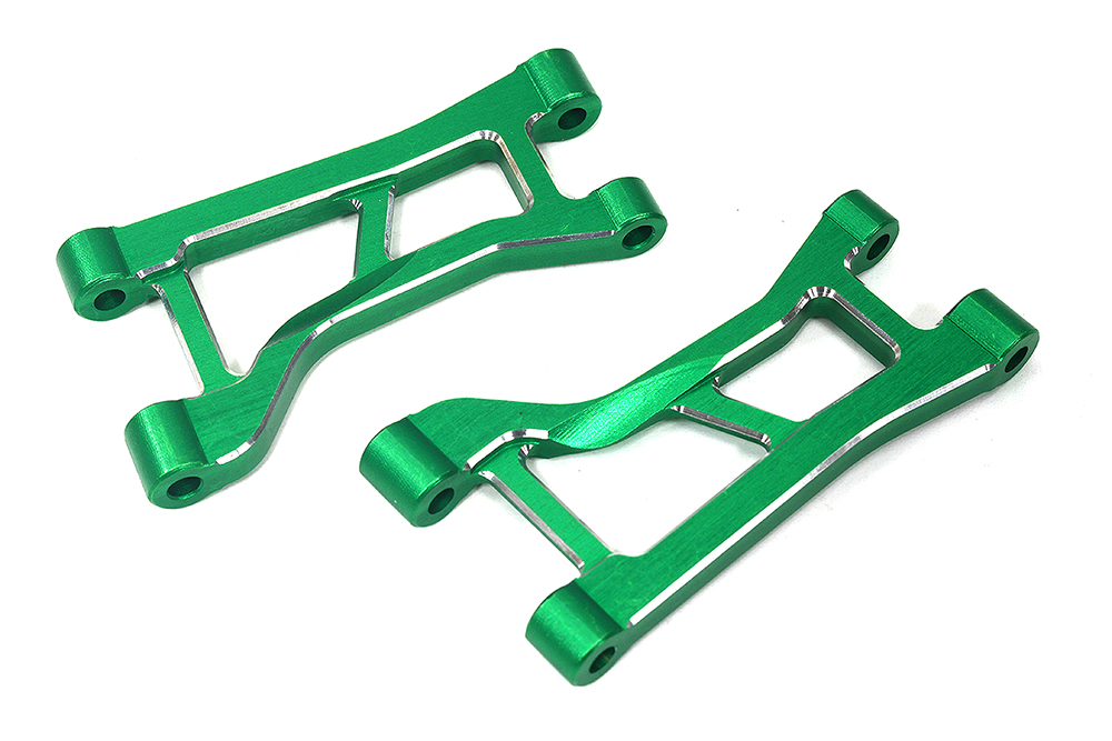 C33930GREEN 7075 Alloy Front Upper Arm Set in Green for Traxxas Mini Maxx Upgrade 10731 - Image 1
