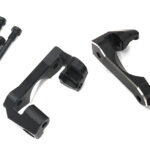 7075 Alloy Front Caster Blocks in Black for Traxxas Mini Maxx Upgrade 10732