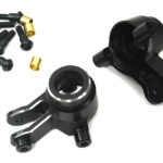 7075 Alloy Front Steering Blocks in Black for Traxxas Mini Maxx Upgrade 10736