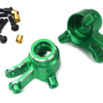 7075 Alloy Green Front Steering Blocks Upgrade for Traxxas Mini Maxx 10736