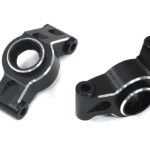 7075 Alloy Rear Hub Carriers in Black for Traxxas Mini Maxx Upgrade 10752