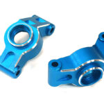 7075 Alloy Rear Hub Carriers in Blue for Traxxas Mini Maxx Upgrade 10752