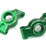 7075 Alloy Rear Hub Carriers in Green for Traxxas Mini Maxx Upgrade 10752