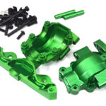 7075 Alloy Green Front Upper & Lower Bulkhead for Traxxas Mini Maxx 10728