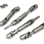 Heavy-Duty 304 Steel Drive Shafts Set for Traxxas Mini Maxx Upgrade 10750