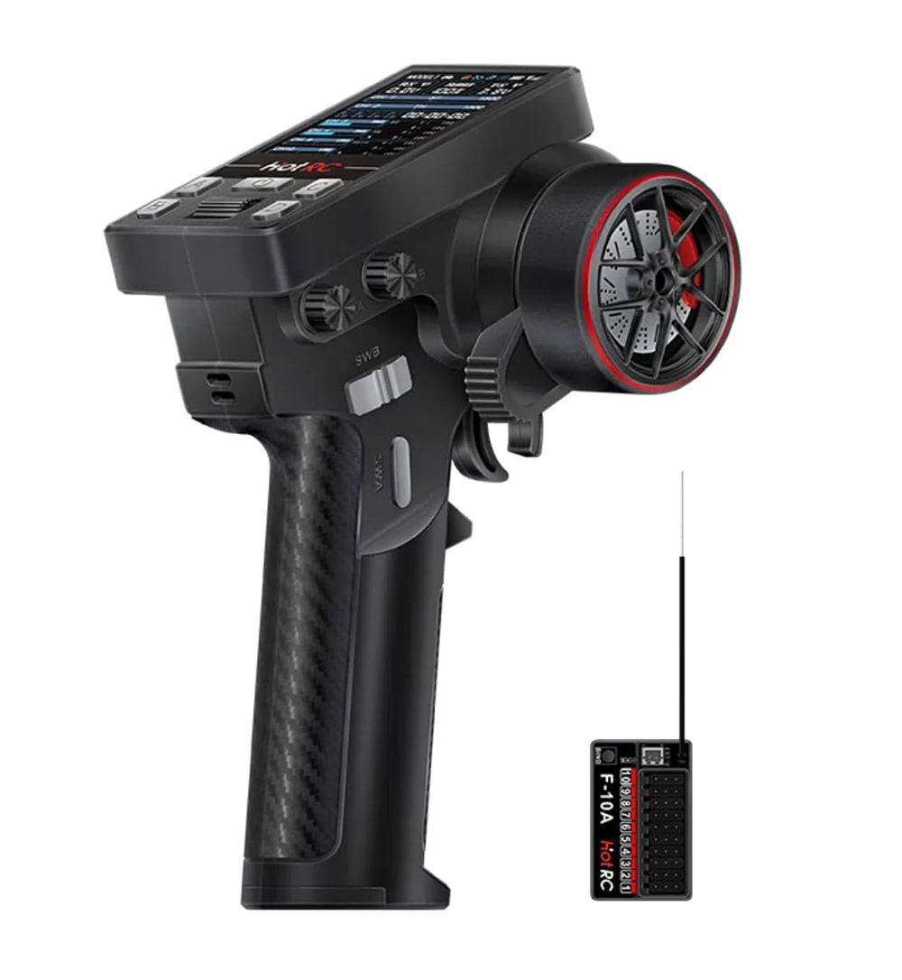 C33946 HOT RC CT-10B Remote Controller with F-10A Receiver for RC Vehicles - Image 1