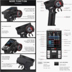 HOT RC CT-10B Remote Controller with F-10A Receiver for RC Vehicles - Image 3