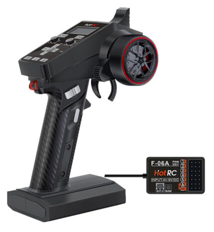 HOT RC CT-6A Remote Controller with F-06A Receiver for RC Vehicles