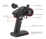 HOT RC CT-6A Remote Controller with F-06A Receiver for RC Vehicles - Image 4