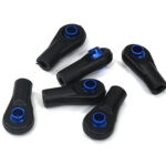 Blue M3 Size Short Ball Ends for 3mm Tie Rods & Ball Links Axial Traxxas