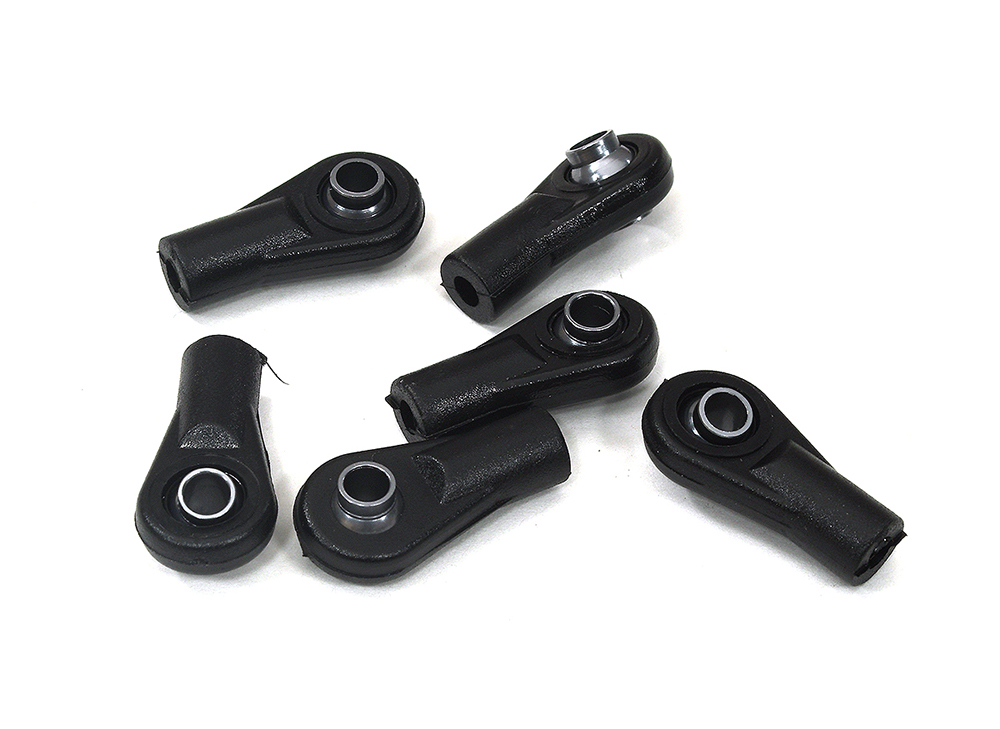 C33950GUN M3 Size Short Ball Ends for 3mm Tie Rods & Ball Links in Fits Axial, Traxxas - Image 1