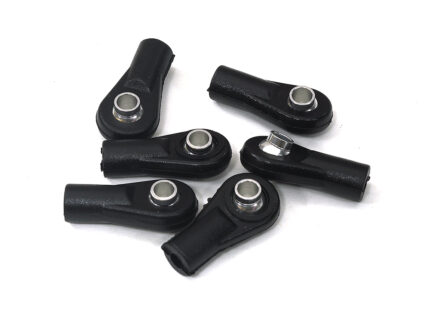 Silver M3 Short Ball Ends for 3mm Tie Rods & Ball Links in Axial Traxxas