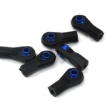 Blue M3 Size Short Ball Ends for 3mm Tie Rods & Ball Links in Axial, Traxxas
