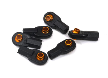 Orange M3 Short Ball Ends for 3mm Tie Rods & Ball Links, Axial Traxxas