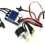 45A Brushless ESC w/ 2322 Outrunner Motor 2600kV for 1/12 MN995 MN82 MN78 MN168