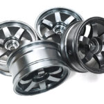 Alloy Machined 6-Spoke Wheels (4) for 1/10 Scale Drift W=26mm Offset 3.5mm