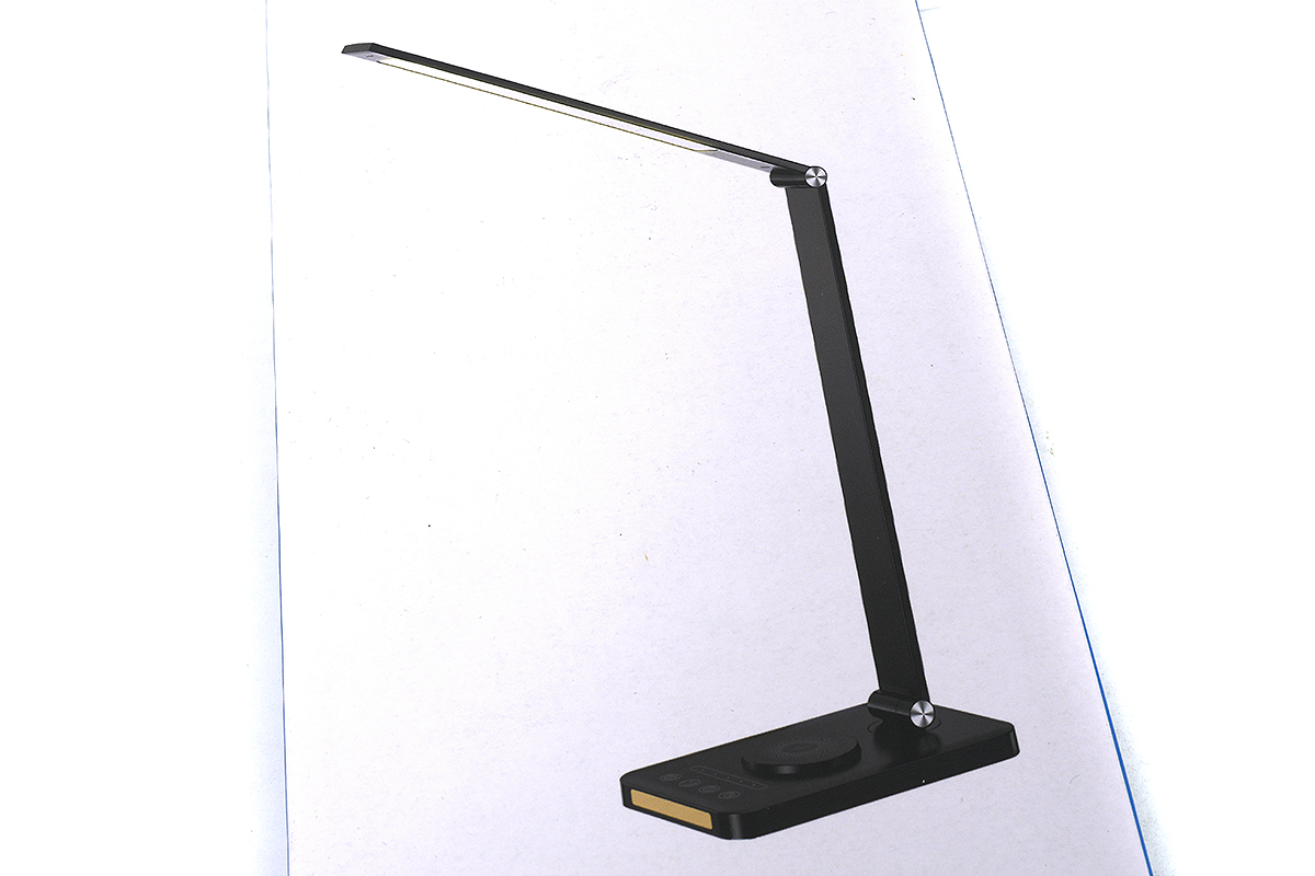 C33961 LED Desk Lamp 3000-6000K, Wireless Charge Pad & USB-C Input - Image 1
