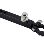 6mm-Size Towing Receiving Hitch w/ Ball Mount for 1/10 Scale Crawler