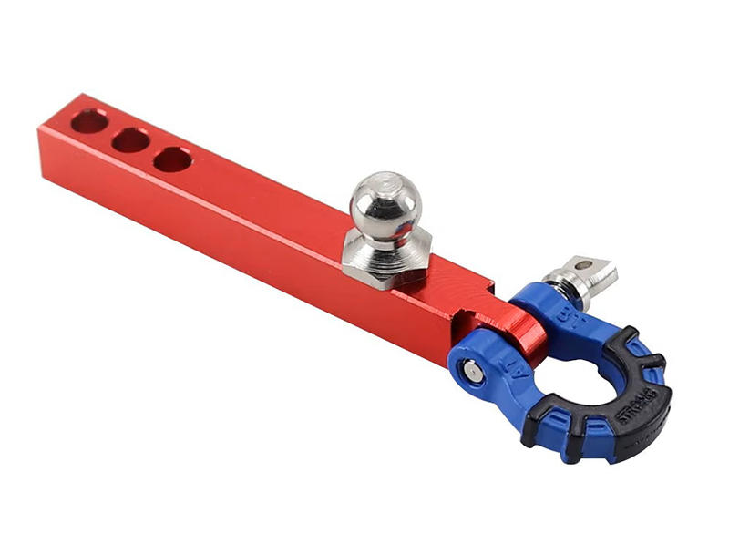 C33972 6mm-Size Towing Receiving Hitch w/ Ball Mount for 1/10 Scale Crawler - Image 1