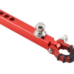 6mm-Size Towing Receiving Hitch w/ Ball Mount for 1/10 Scale Crawler