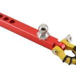 6mm-Size Towing Receiving Hitch w/ Ball Mount for 1/10 Scale Crawler