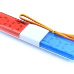 Realistic Roof Top Flashing Light LED 115x22x8mm (9 Modes-Ch3 Control)
