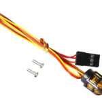 Realistic Roof Top Flashing Light LED 11.5mm Plastic Housing for 1/14 Tractors