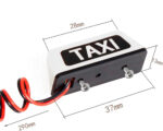Realistic Roof Top Taxi Light LED 37x14x15mm Plastic Housing for 1/10 Scale RC - Image 2