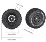 Wheels & Tires (4) Set for Arrma 1/16 Mojave Grom O.D.=65mm Hex:12mm - Image 2