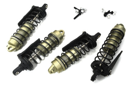Alloy Front & Rear Shock Set (4) for Traxxas 1/10 Slash Short Course Truck