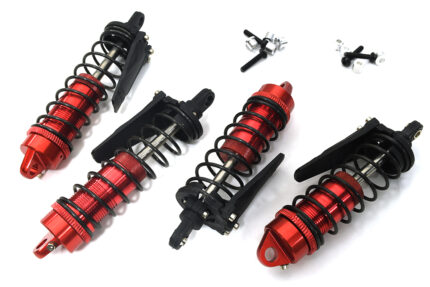 Alloy Front & Rear Shock Set (4) for Traxxas 1/10 Slash Short Course Truck