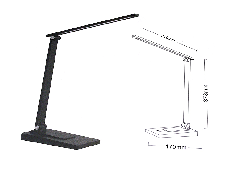 C34000 LED Desk Lamp 2700-6500K & USB-C Input - Image 1