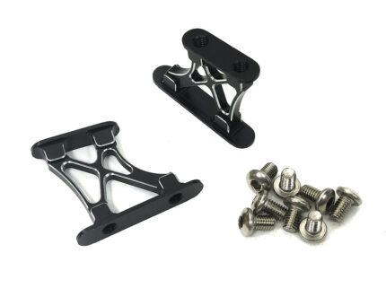 Realistic Alloy Rear Wing Mount (23mm) for 1/10 Size Drift & Touring Car
