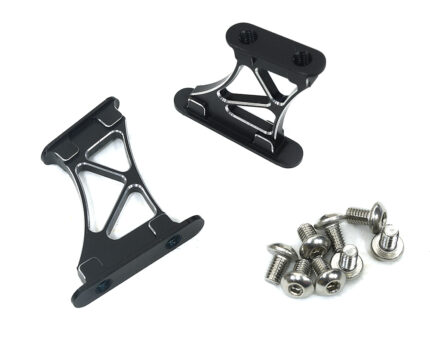 Realistic Alloy Rear Wing Mount (30mm) for 1/10 Size Drift & Touring Car