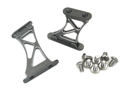 Realistic Alloy Rear Wing Mount (37mm) for 1/10 Size Drift & Touring Car