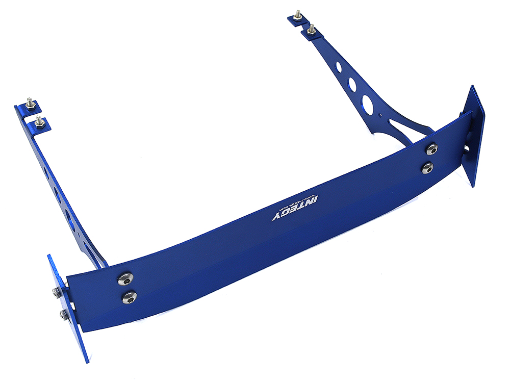 C34004BLUE Realistic 1/10 Size Aluminum Rear Wing 175mm Width for Touring & Drift Car - Image 1