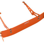 Realistic 1/10 Size Aluminum Rear Wing 175mm Width for Touring & Drift Car