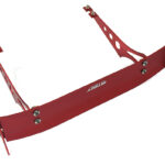 Realistic 1/10 Size Aluminum Rear Wing 175mm Width for Touring & Drift Car