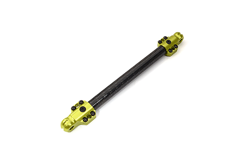 C34018GREEN Machined CF Chassis Brace 114mm for 1/5 Kraton 4X4 8S ARA320550 - Image 1