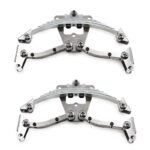 Realistic 8-Plate Leaf Spring Set for 1/14 Scale Tractor Trailer Truck