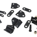 Front Suspension Leap Spring Support Mounts for Custom 1/14 Semi-Tractor Truck