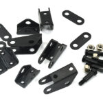 Rear Suspension Leap Spring Support Mounts for Custom 1/14 Semi-Tractor Truck