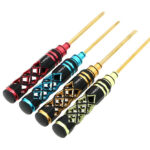 Screw Driver 4pcs Set, 1-Philips, 2-Philips, 4mm & 5mm Size Flat Head